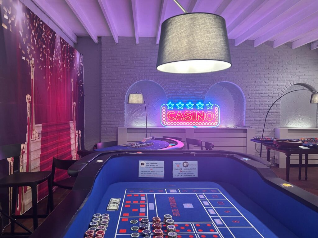 Casino-avond tijdens een teambuilding bij De Sterre in Deinze